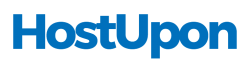 Logo of HostUpon, a hosting company