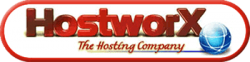 Logo of HostworX, a hosting company