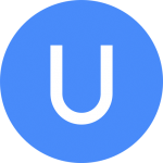 Logo of uCoz, a hosting company