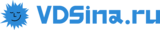 Logo of VDSina.ru, a hosting company