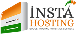 Logo of Instahosting.in, a hosting company