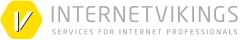 Logo of Internet Vikings, a hosting company