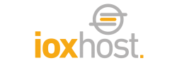 Logo of ioxhost, a hosting company