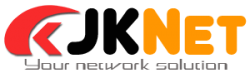 Logo of JK NET, a hosting company