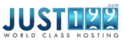 Logo of Just199 Hosting, a hosting company