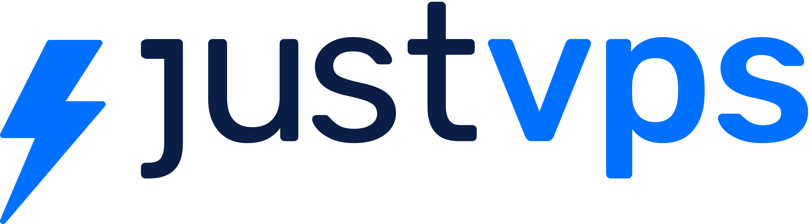 Logo of JustVPS, a hosting company