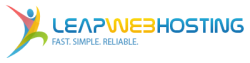 Logo of LeapWebHosting, a hosting company