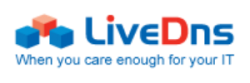 Logo of LiveDns, a hosting company