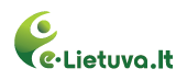 Logo of e-Lietuva, a hosting company