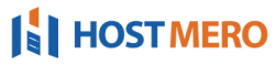 Logo of HostMero, a hosting company