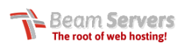 Logo of Beam Servers, a hosting company