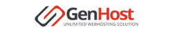 Logo of Genhost Webhosting Solution, a hosting company