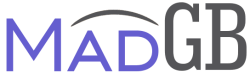 Logo of MAD GB, a hosting company