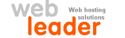 Logo of Web-Leader Hosting Company, a hosting company