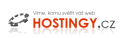 Logo of Hostingy.cz, a hosting company