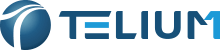 Logo of Telium, a hosting company