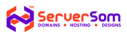 Logo of ServerSom™, a hosting company