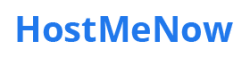 Logo of HostMeNow, a hosting company