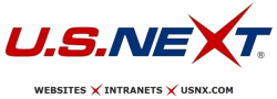 Logo of U.S.NEXT, a hosting company