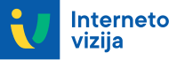 Logo of Interneto Vizija, a hosting company