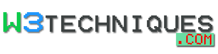 Logo of W3 Techniques, a hosting company