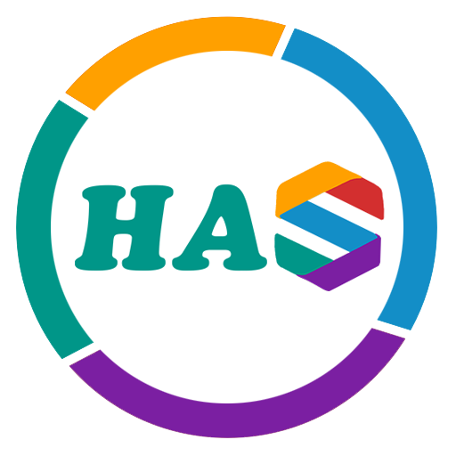 Logo of The HasCoding Team, a hosting company