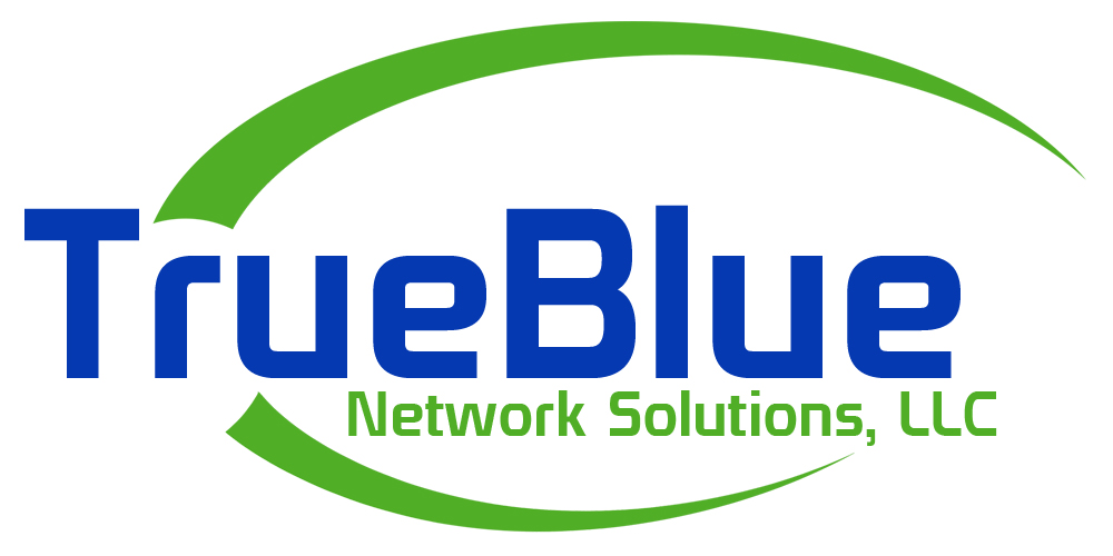 logo of True Blue Network Solutions hosting