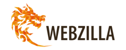 Logo of Webzilla, a hosting company