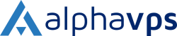 Logo of AlphaVPS, a hosting company