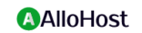 Logo of Allohost, a hosting company