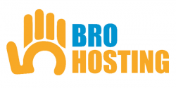 Logo of BroHosting, a hosting company