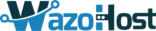 Logo of wazohost, a hosting company