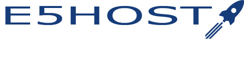 Logo of E5HOST, a hosting company