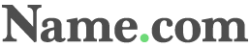 Logo of Name.com, a hosting company