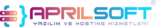 Logo of aprilsoft, a hosting company