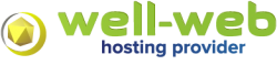 Logo of Well-Web, a hosting company