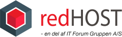 Logo of redHOST, a hosting company