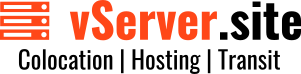 Logo of vServer.site, a hosting company