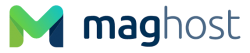 Logo of maghost, a hosting company