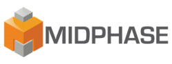 Logo of MidPhase, a hosting company