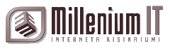 Logo of Millennium IT, a hosting company