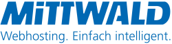 Logo of Mittwald, a hosting company