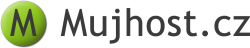 Logo of Mujhost.cz, a hosting company