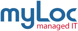 Logo of myLoc, a hosting company