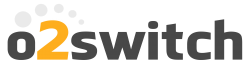 logo of o2switch hosting