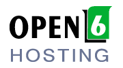 Logo of Open6Hosting, a hosting company