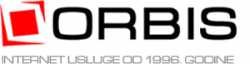 Logo of Orbis, a hosting company