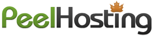 Logo of Peel Hosting, a hosting company