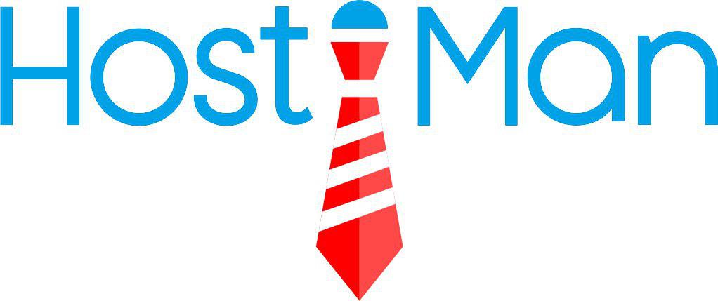 Logo of HostiMan, a hosting company