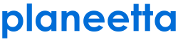 Logo of Planeetta, a hosting company